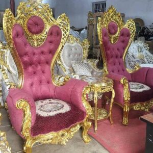 Red/Gold Executive Chair