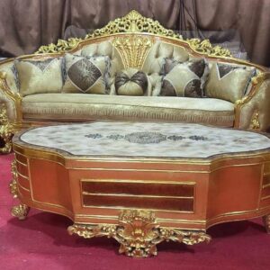 gold executive three seater