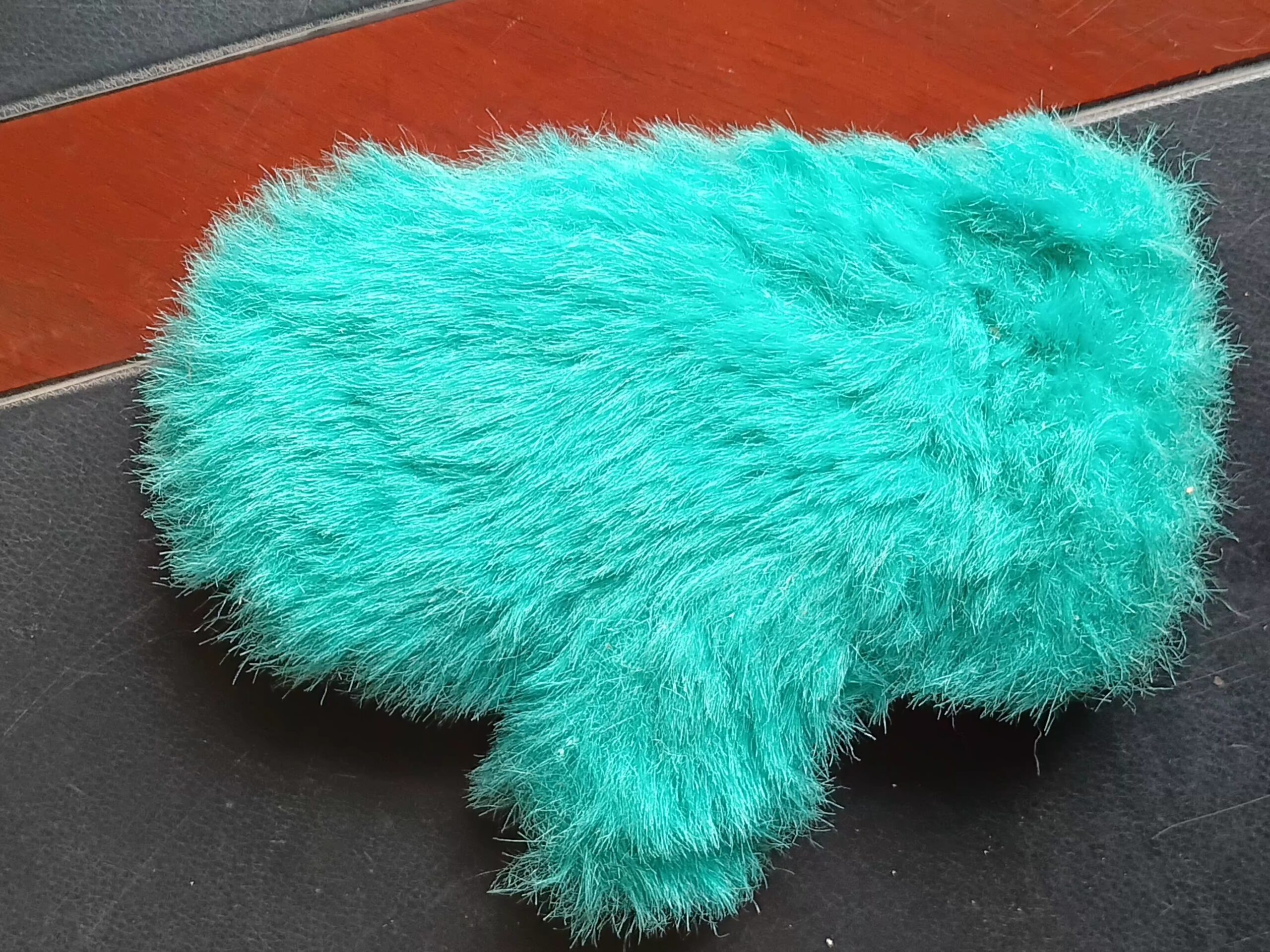 azure cloud plush mitt azure cloud plush mitt