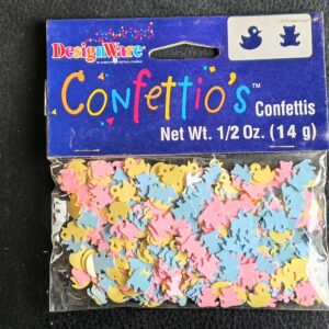 Pastel Pals Baby Shower Confetti
