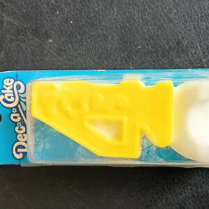 Dec-A-Cake Sunshine Numeral Candle