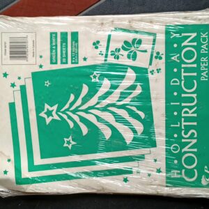 carolina pad holiday construction paper pack