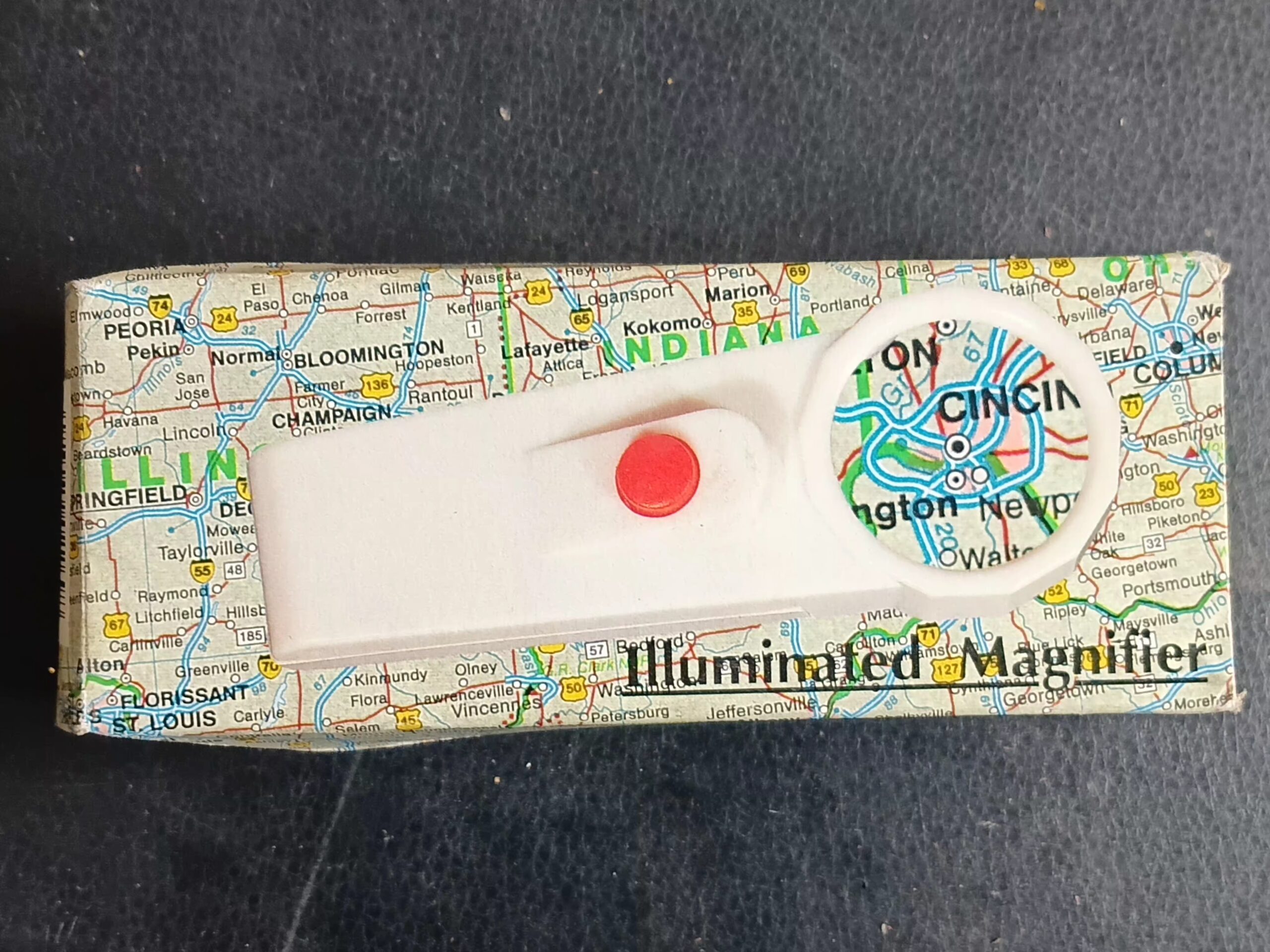 The Navigator Illuminated Pocket Magnifier The Navigator Illuminated Pocket Magnifier