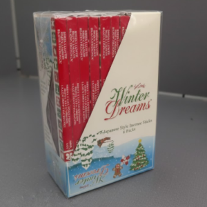 Winter Dreams: Premium Japanese Incense Gift Set (12-Pack)