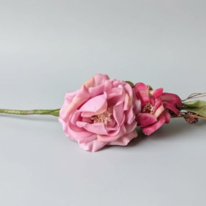 Artificial Pink Berry Spray