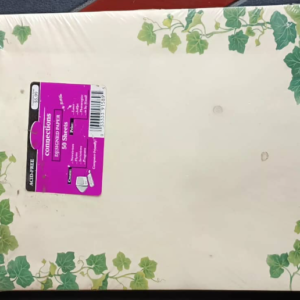 Connections Ivy-Bordered Designed Paper