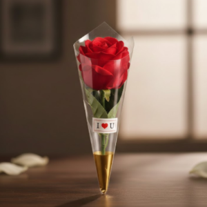 Enchanted Red Rose Keepsake