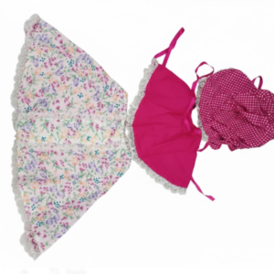 Vintage-Style Floral Outfit