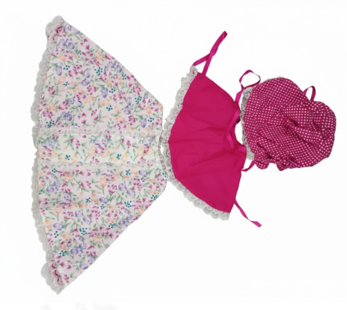 Vintage-Style Floral Outfit Vintage-Style Floral Outfit