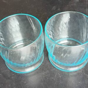 Azure Ripple Tumblers