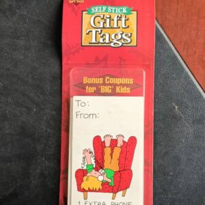 Self-Stick Gift Tags