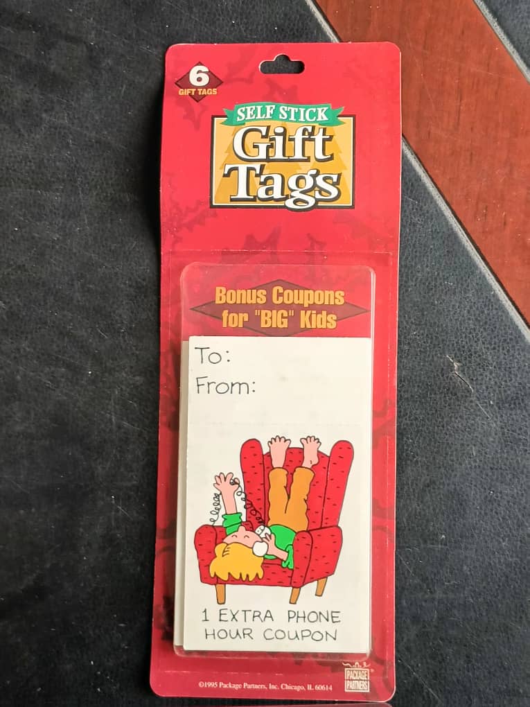 Self-Stick Gift Tags Self-Stick Gift Tags