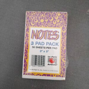 le petit artiste note pad set