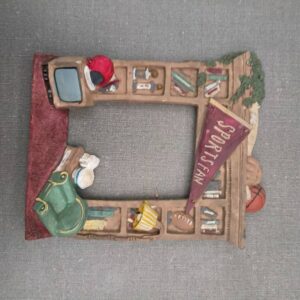 "Ultimate Sports Fan" 3D Sculpted Resin Picture Frame