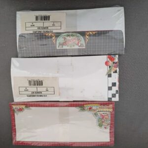 Assorted Holiday & Decorative #10 Business Envelopes - 25 Pack