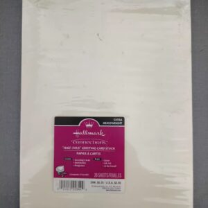 h Hallmark Connections "Half-Fold" Greeting Card Stoc
