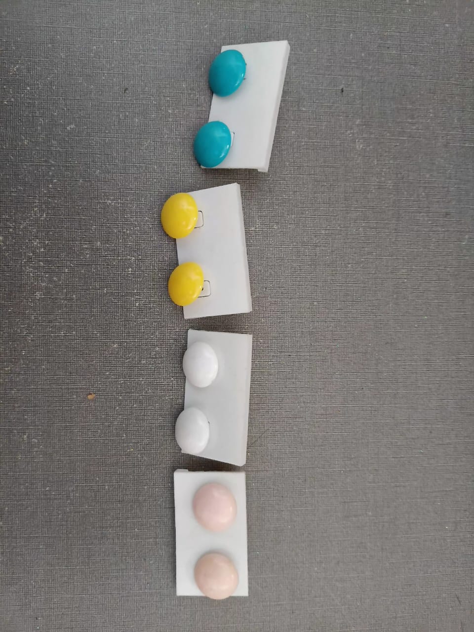 Chroma-Pop Minimalist Stud Earring Collection Chroma-Pop Minimalist Stud Earring Collection