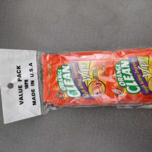 Orange Clean Tough Acting Degreaser Wipes