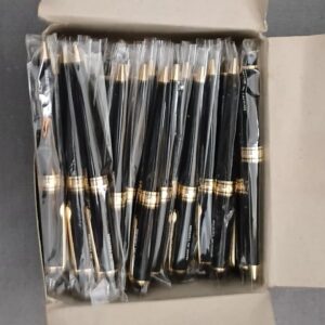 Executive Gold & Black Ballpoint Pen Set.