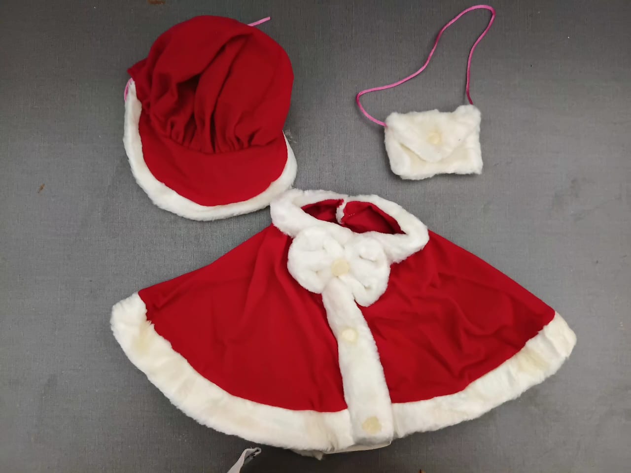 Holiday Mrs. Claus Costume Accessory Set. Holiday Mrs. Claus Costume Accessory Set.