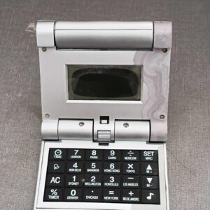 Global Executive World Time Travel Clock & Calculator