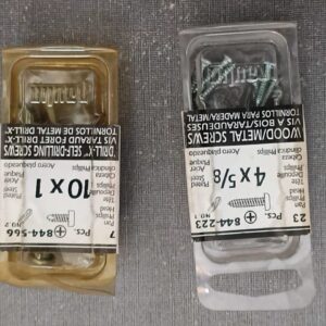 Paulim Pro-Grade Fastener Assortment: Self-Drilling & Wood/Metal Screws