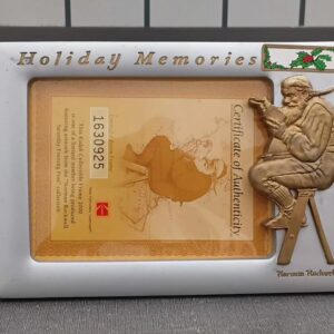 Norman Rockwell "Holiday Memories" Collectible Frame